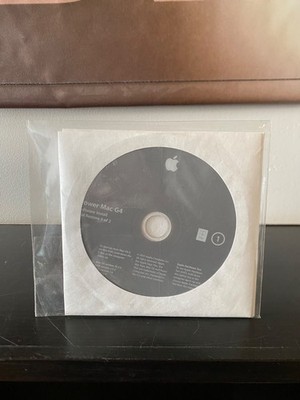 2004 Power Mac G4 Software Install And Restore CD Set BRAND NEW SEALED