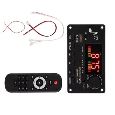 Multi-function BT 5.0 Amplifier Decoder Board MP3/WMA/WAV/FLAC/APE FM Radio