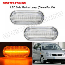 2pcs Led Seitenblinker Blinker For 2000-2004 VW MK4 Golf Jetta R32 Passat B5