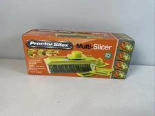Proctor Silex Multi-Slicer Grating Shredding Zesting Juicing BPA-New in box