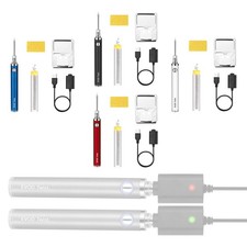 Soldering Kit with Adjustable Temperature 5V 8W Tool Iron Pen/Tip with Solder