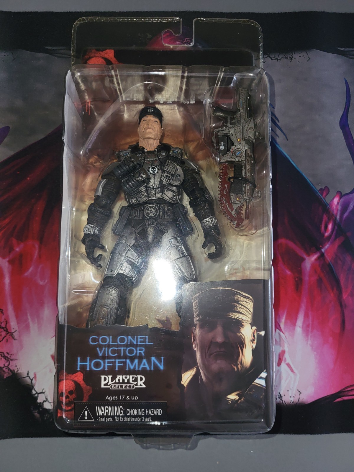 NECA Player Select 2009 Gears of War Colonel Victor Hoffman 7