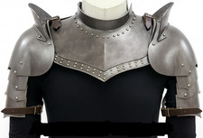 Medieval Pauldrons Shoulder Gorget Armor Knight Larp /SCA Cosplay Costume Gifts