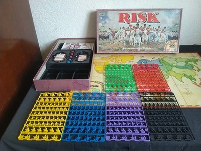 Vintage Parker Board Game Risk Complete BE Free Shipping!!!