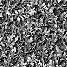 Acanthus Scrollwork 57 - 18"x46" Hydrographic Film Hydro Dipping