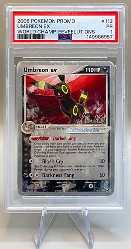 Umbreon ex graded PSA 1 for sale on eBay