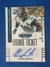 2014 Panini Contenders Chris Smith Autograph Jacksonville Jaguars