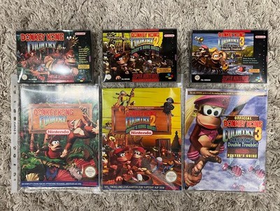Donkey Kong Country SNES 1-3 Lösungsbuch Donkey Kong Super Nintendo / Rare