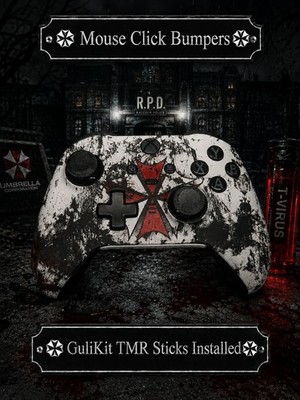Microsoft Xbox Elite Series 2 TMR Sticks And Mouse Click Bumpers Resident Evil