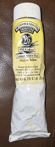 Winton Oil Color Paint 200ml Tube Color: ARYLIDE YELLOW Lemon Yellow Hue