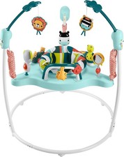 Fisher-Price Babywippe Jumperoo Activity Center bunte Ecklichter Musik