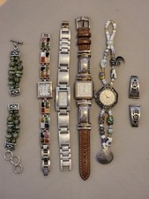 смешанная много Vintage Sterling Silver Jewelry