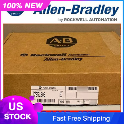 New Factory Sealed AB 1785-L80E /E PLC-5/80E EtherNet Controller 100K Word F/W J