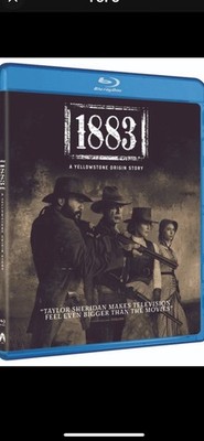 1883: A Yellowstone Origin Story (Blu-ray, 3-Disc 2021) New 3 Disc Set DVD