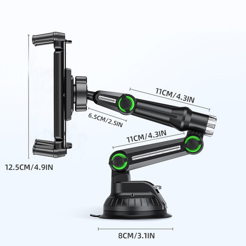Support Tablette Ventouse pour Voitures pour SUV et Camions Design Réglable