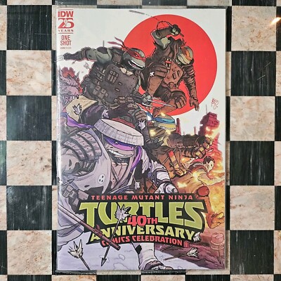 SDCC 2024 - TMNT 40th Anniversary Comics Celebration IDW Ben Bishop Cover MINT!
