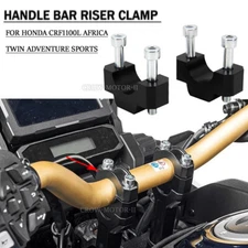 For HONDA CRF1100L Africa Twin Adventure Sport Handle Bar Riser Clamp Adjustable