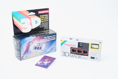 Kamera Point & Shoot 3D Magic Plus By Imagetech. Mit Brosche