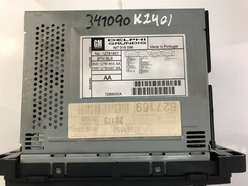 K2401 CADILLAC 2008 SAT NAV CD RADIO CONTROL 12781857 - Picture 5 of 6