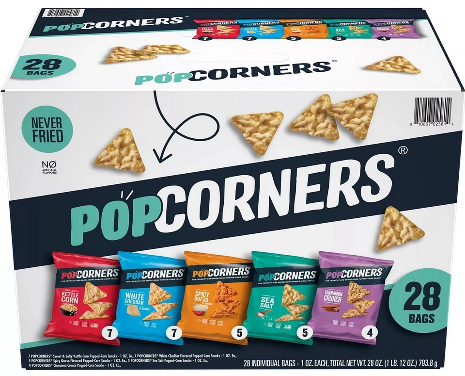 PopCorners Variety Pack 1 oz Each (28 ct.)  Free Shipping - Image 2 of 2