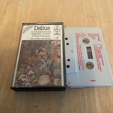 classics for pleasure Delius cassette tape