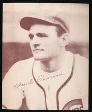 1940 UNCATALOGED Chicago Cubs Team Issue -CLAUDE PASSEAU *Rare*