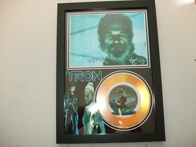 TRON      SIGNED    LIMITED EDITION   FRAMED