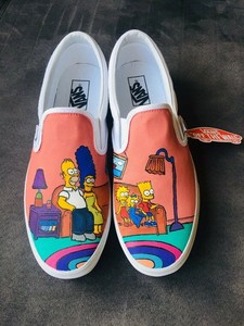 simpsons custom vans