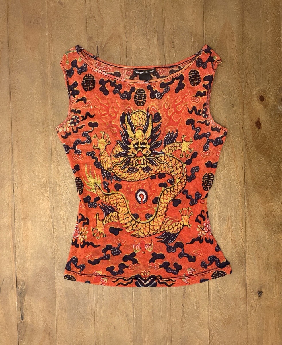 トップス vivienne tam ethnic flare design tee vivienne tam ethnic flare design tee