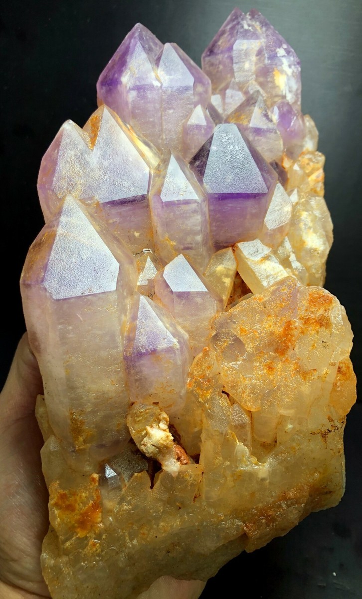 1894g 1 SCEPTERS Multiple ! Super Seven Skeletal Amethyst Quartz
