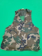 Vintage Mens Medium RANGER Camouflage Hunt Vest Shooting Game Pouch Field Rated