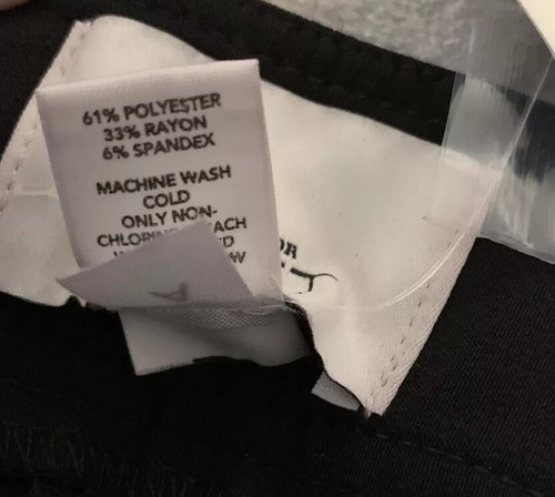 NWT ANN TAYLOR LOFT Black Trouser Pants Flare Leg/ Stretch Size 4 - Picture 4 of 10