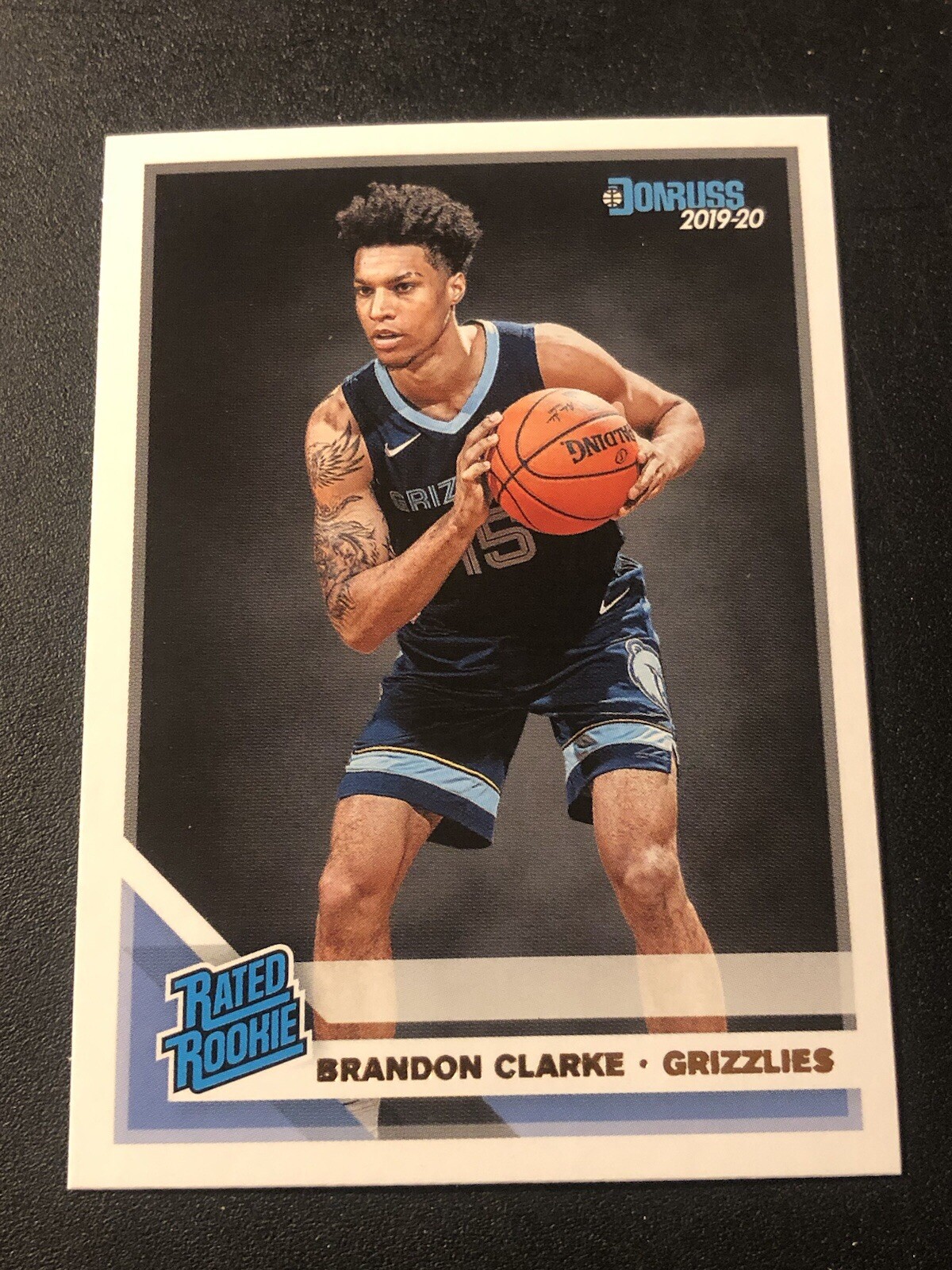 2019-20 Panini Donruss Rated Rookie Brandon Clarke #220 Rookie RC