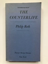 The Counterlife by Philip Roth - 1986 - uncorrected proof - extremely rare