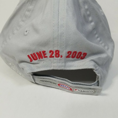 Dale Earnhardt Sr Tribute Concert 2003 Hat Cap Adult Grey Adjustable Chase Auth - Picture 8 of 12