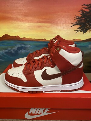 Nike Dunk High LXX Cinnabar {Dx0346-600} WMNS Size 7.5
