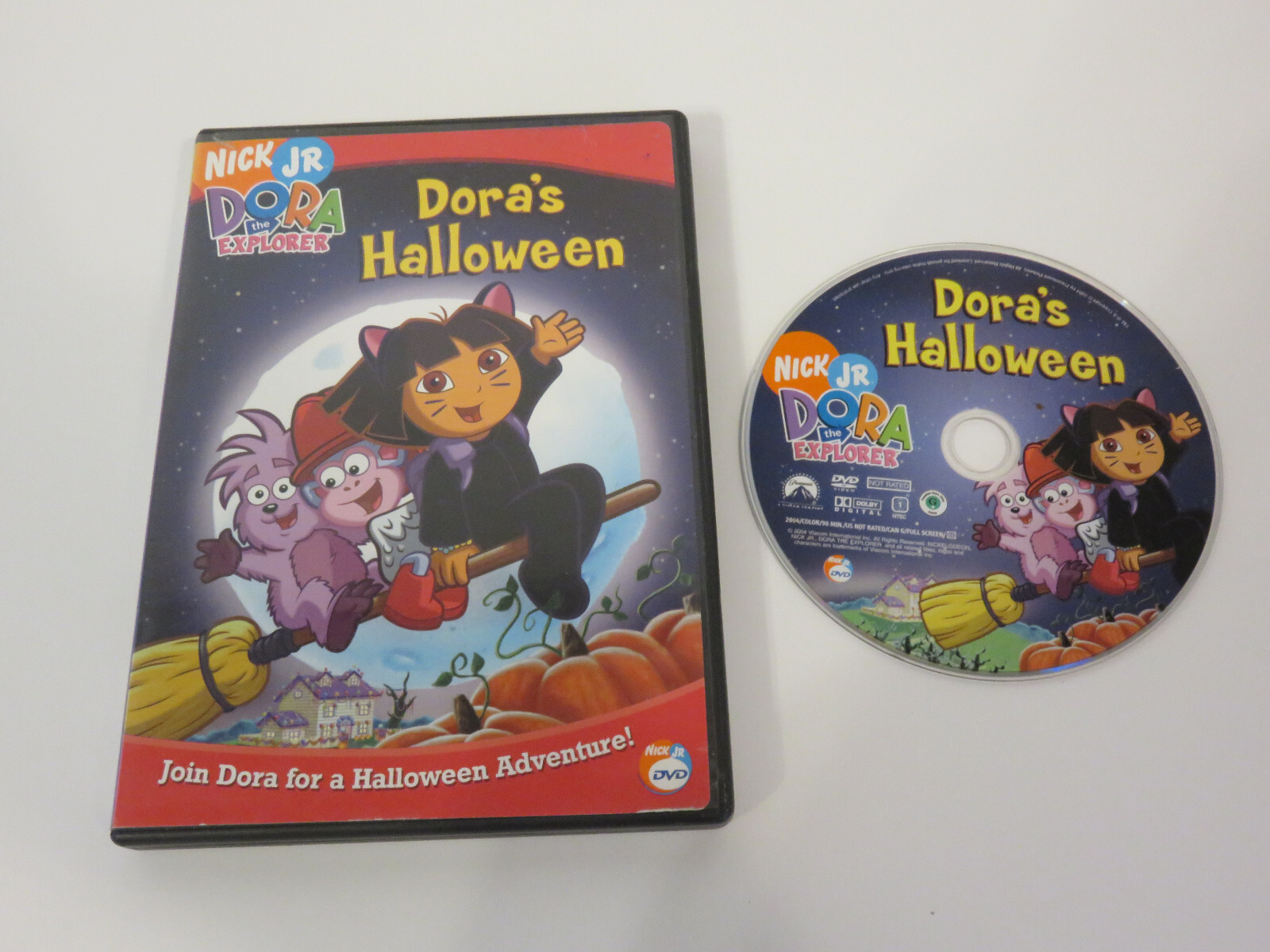 HALLOWEEN PARTY DORA'S DISNEY POOH HEFFALUMP MOVIE LITTLE VAMPIRE 4 DVD