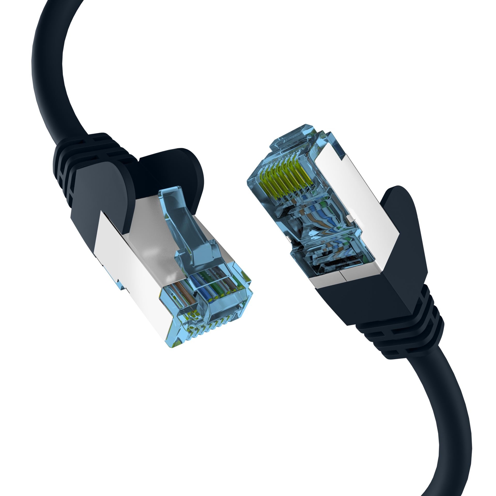 EFB-Elektronik - CAT. 7 network cable up to 10 Gbit - 1 m LAN cable Ethernet cab