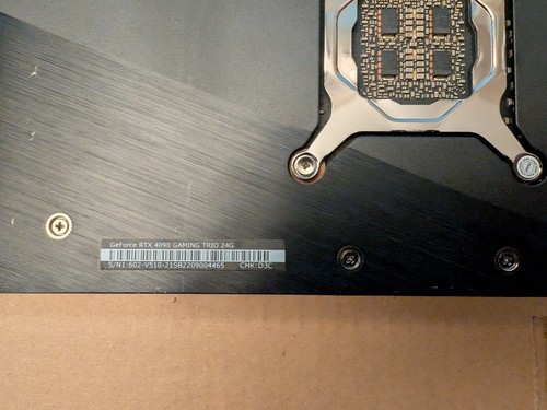 MSI GeForce RTX 4090 GAMING TRIO 24GB Graphics Card - Bild 3 von 4
