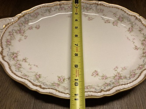 Antik Theodore Haviland Limoges France Rosen Schleiger 340 Teller Schale Teetasse - Bild 116 von 181