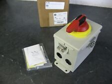 ALLEN BRADLEY 194E-FA16E-PD10 DISCONNECT LOAD SWITCH 3 Pole 16 Amp 600V A16-1753