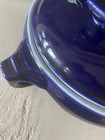Halls Superior Quality Kitchenware Cobalt Serving Dish W/ Lid Vintage — photo 9