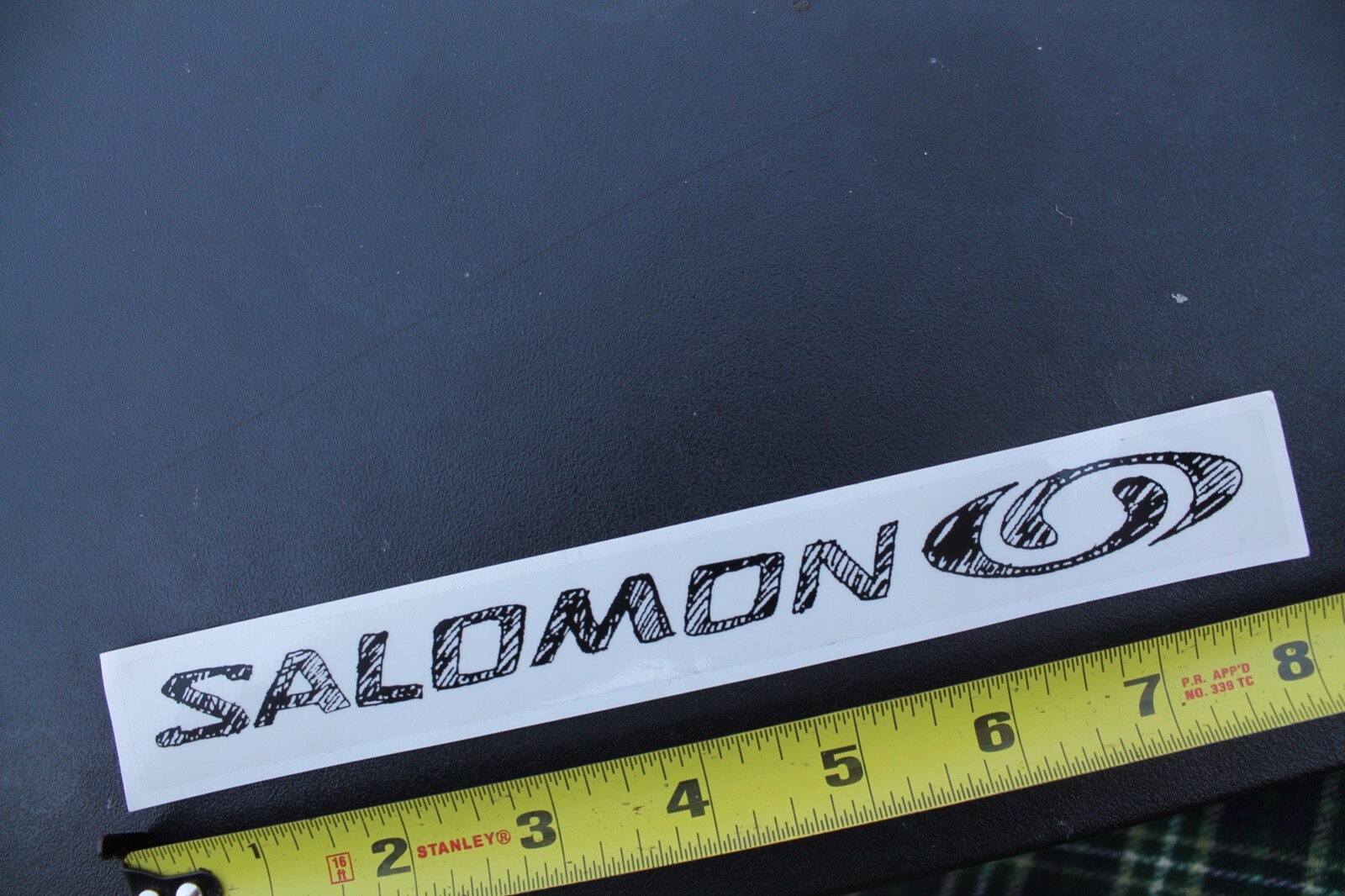 SALOMON ADESIVO Snowboard Sci Snow Mountain Originale SNB3 Vintage Snowboard