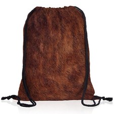 Kuhfellmuster Rucksack Sportbeutel Turnbeutel Beutel kuh kuhfell fell tier rind
