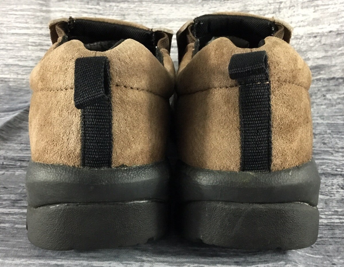 Duluth Trading Co. Moccasins Mens 11.5 Medium Brown Suede 