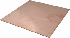 1/8" Thick x 12" Square, Copper Sheet Alloy 110