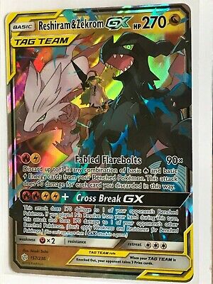 Reshiram and Zekrom Gx from Cosmic : r/pokemoncardcollectors