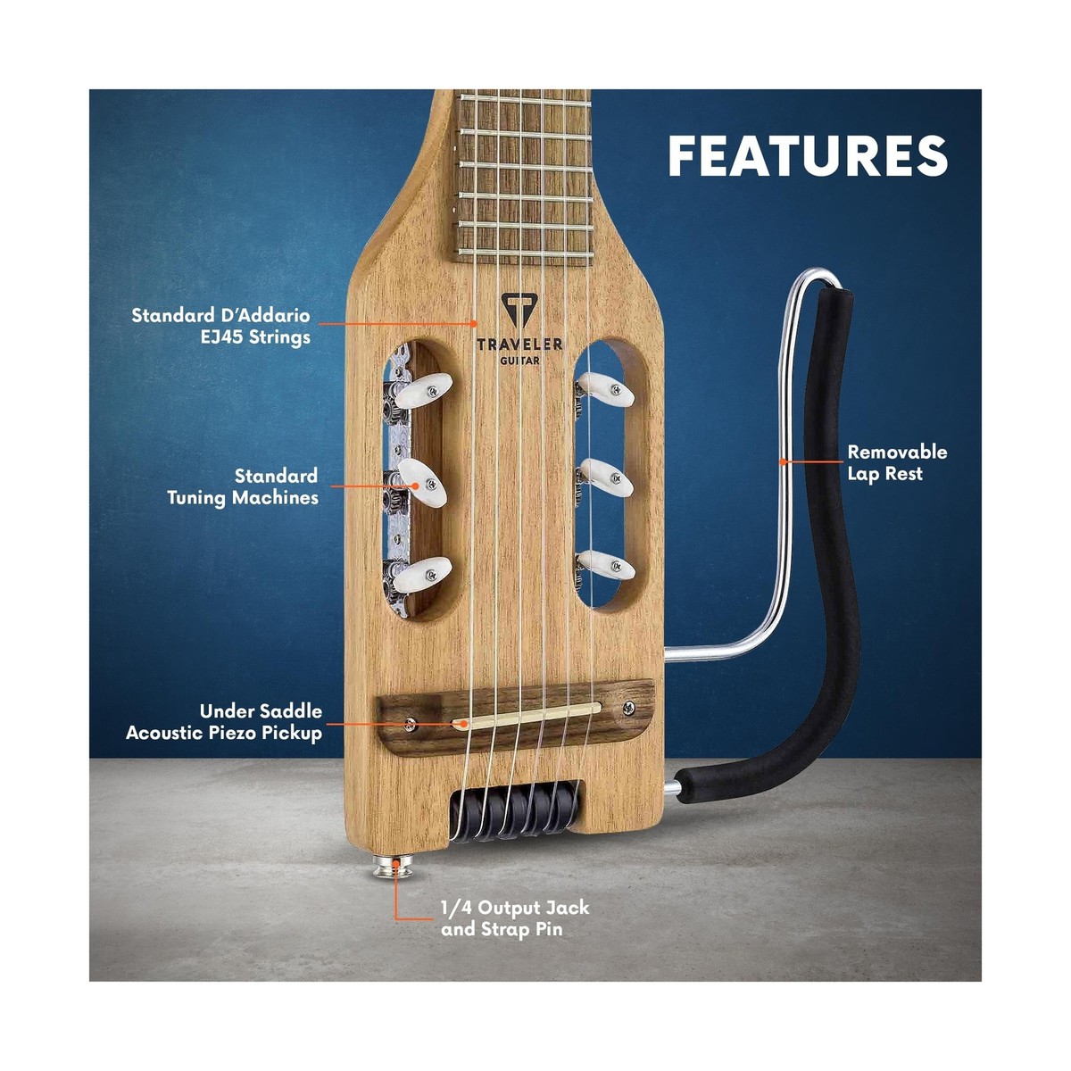 Traveler Guitar Ultra-Light Nylon 中古 Traveler Guitar Ultra-Light Mahogany Nylon Guitar | Travel