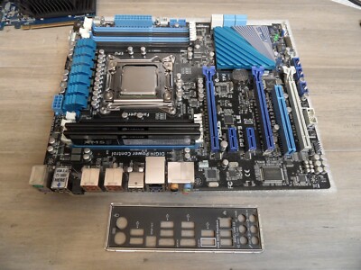 P9X79 LE Motherboard With i7-3820 CPU And 8 Gb Ram LGA 2011*
