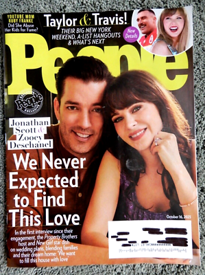 PEOPLE MAGAZINE October 16, 2023 TAYLOR SWIFT TRAVIS KELCE - Main Image